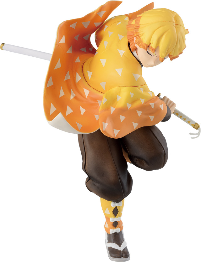 「一番くじ 鬼滅の刃 ～無限列車編～」C賞：我妻善逸 フィギュア 1回680円(税込)(C)吾峠呼世晴／集英社・アニプレックス・ufotable