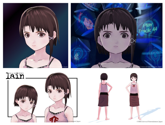 「lain 2020 eXhibition」バーチャルフィギュア（VRM）（C）NBCUniversal Entertainment Japan