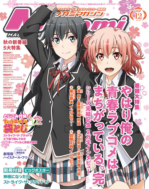 メガミマガジン12月号表紙