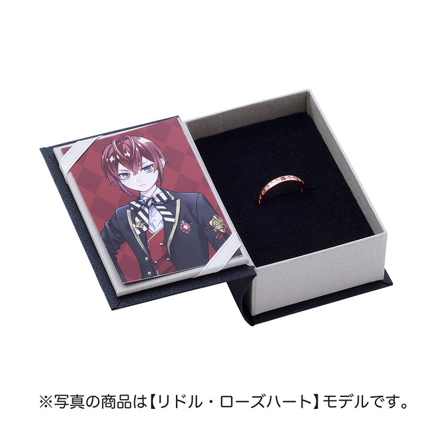 ディズニー ツイステッドワンダーランドオーバルストーンリング13,000円（税抜き）ディズニー ツイステッドワンダーランドフラットリング11,000円（税抜き）（C）Disney