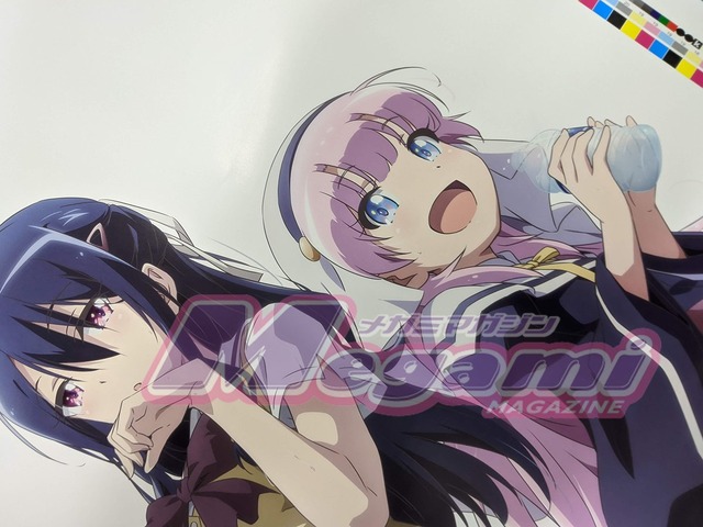 別冊付録のビッグサイズポスターにひな＆伊座並杏子が登場／「メガミマガジン」12月号