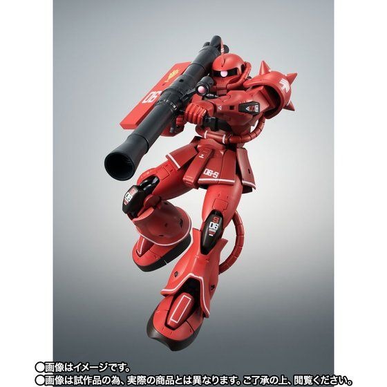 「【TNT限定品】ROBOT魂 ＜SIDE MS＞ MS-06S シャア専用ザク ver. A.N.I.M.E. ～リアルマーキング～」4,950円（税込）（C）創通・サンライズ