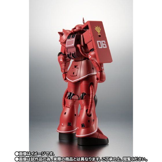 「【TNT限定品】ROBOT魂 ＜SIDE MS＞ MS-06S シャア専用ザク ver. A.N.I.M.E. ～リアルマーキング～」4,950円（税込）（C）創通・サンライズ