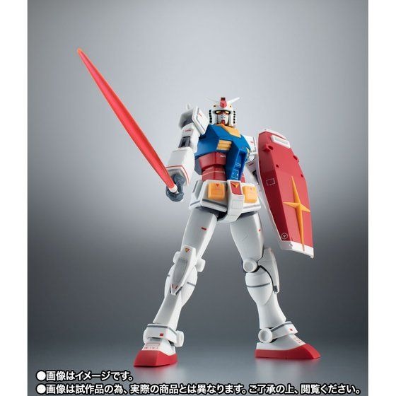「【TNT限定品】ROBOT魂 ＜SIDE MS＞ RX-78-2 ガンダム ver. A.N.I.M.E. ～リアルマーキング～」4,950円（税込）（C）創通・サンライズ