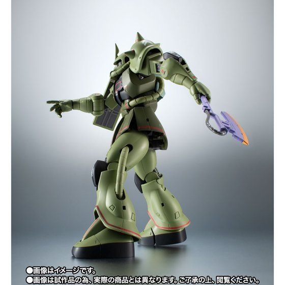 「【TNT限定品】ROBOT魂 ＜SIDE MS＞ MS-06 量産型ザク ver. A.N.I.M.E. ～リアルマーキング～」4,950円（税込）（C）創通・サンライズ