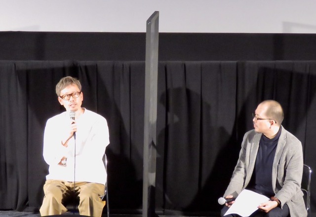 東京国際映画祭での上映後イシグロキョウヘイ監督のトークイベント