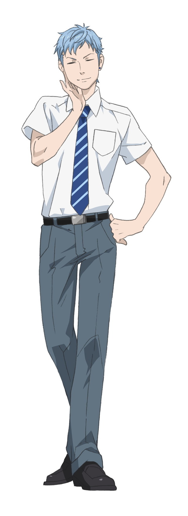 永森　雷（声：鈴木達央）（C）羅川真里茂・講談社／ましろのおと製作委員会