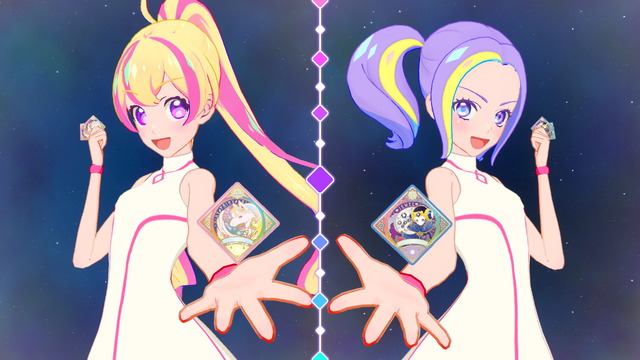 「データカードダス アイカツプラネット！」(C)BNP/BANDAI, DENTSU, TV TOKYO, BNArts(C)BANDAI