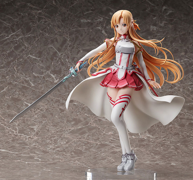 Sao アリシゼーション Wou アスナ 血盟騎士団 団服姿でフィギュア化 1 4ビッグサイズの迫力に注目 アニメ アニメ