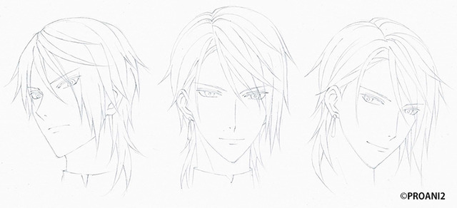 「『TSUKIPRO THE ANIMATION 2』衛藤昂輝 表情ラフ」(C)PROANI2