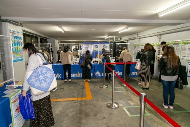「アニメイトガールズフェスティバルあおぞらマルシェ」イベントの様子