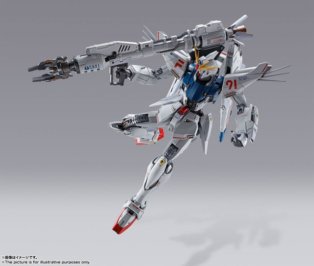 「METAL BUILD ガンダムF91 CHRONICLE WHITE Ver.」29,000円（税別）（C）創通・サンライズ