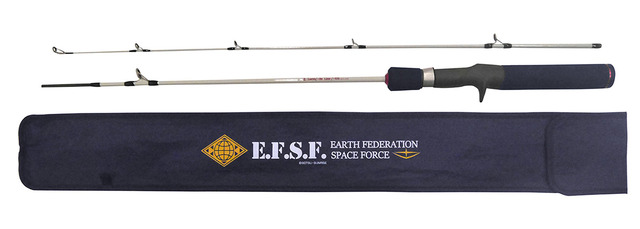 「ベイトキャスティングロッド 機動戦士ガンダム / 地球連邦軍」16,200円（税別）（C）創通・サンライズ