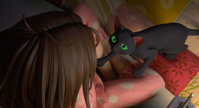 『アーヤと魔女』新規場面カット（C）2020 NHK, NEP, Studio Ghibli