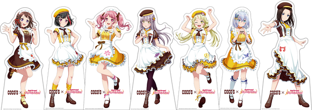 「デリッシュ☆パーティ！」等身大パネル（C）BanG Dream! Project（C）Craft Egg Inc.（C）bushiroad All Rights Reserveded.