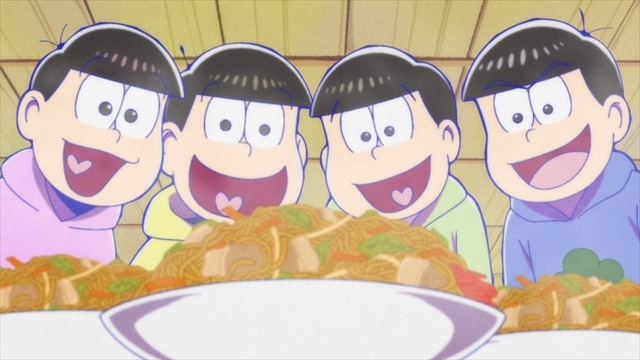 『おそ松さん』第6話先行カット（Ｃ)赤塚不二夫／おそ松さん製作委員会