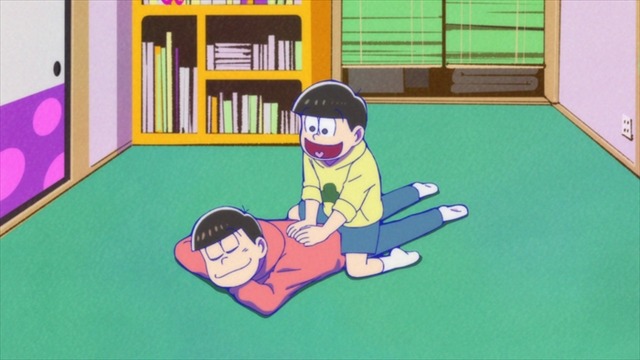 『おそ松さん』第6話先行カット（Ｃ)赤塚不二夫／おそ松さん製作委員会