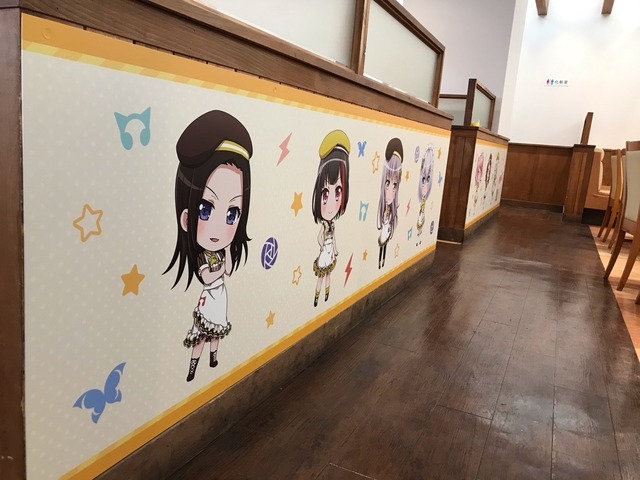 ココス×バンドリ！ ガールズバンドパーティ！ キャンペーン「デリッシュ☆パーティ！」ココス中野店（C）BanG Dream! Project（C）Craft Egg Inc.（C）bushiroad All Rights Reserveded.