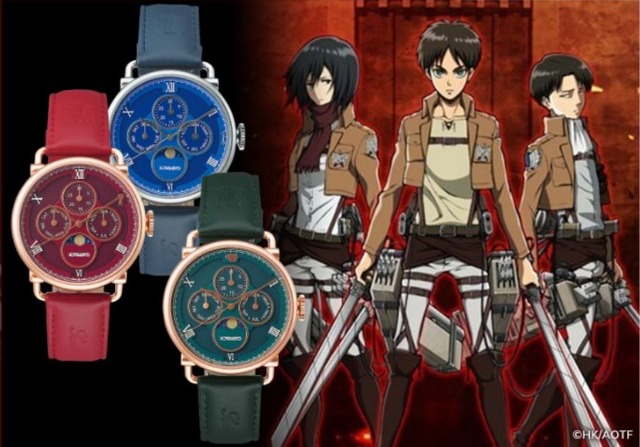 「GARRACK 進撃の巨人」コラボウォッチ（C）諫山創・講談社/「進撃の巨人」The Final Season製作委員会