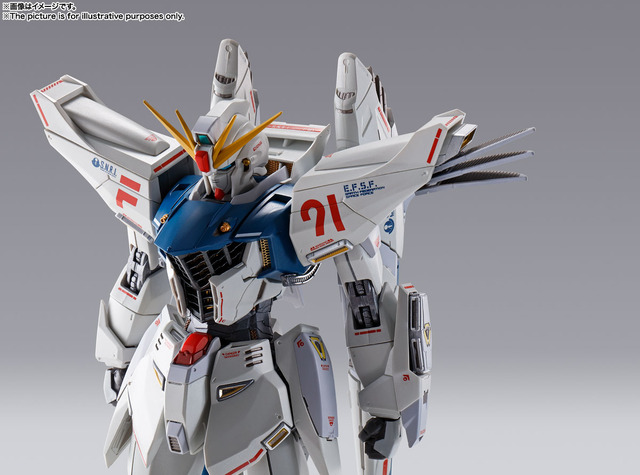 「METAL BUILD ガンダムF91 CHRONICLE WHITE Ver.」29,000円（税別）（C）創通・サンライズ