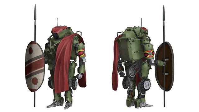 『OBSOLETE』アザニア共和国陸軍制式エグゾフレーム（C）PROJECT OBSOLETE