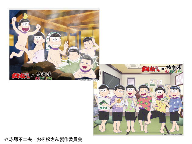 コラボ限定キャンバス全2種(オンラインショップ限定受注販売) 4,800円(税抜)(C) 赤塚不二夫／おそ松さん製作委員会