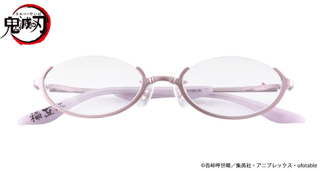 「鬼滅の刃」イメージ眼鏡 第一弾　竈門 禰豆子 モデル 15,400円（税込）(C)吾峠呼世晴／集英社・アニプレックス・ufotable