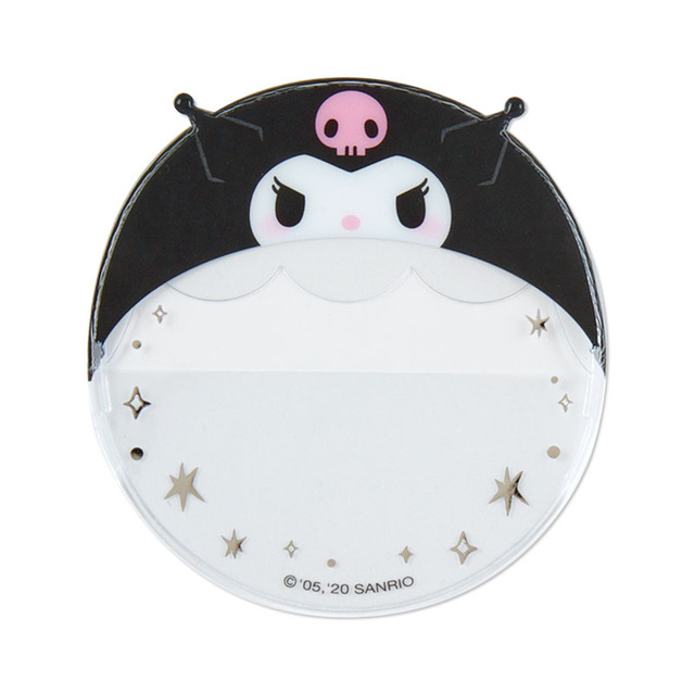 「缶バッジカバー3枚入り（全6種）」クロミ・605円（税込）（C）’76,’79,’89,’96,’01,’05,’20 SANRIO 著作（株）サンリオ