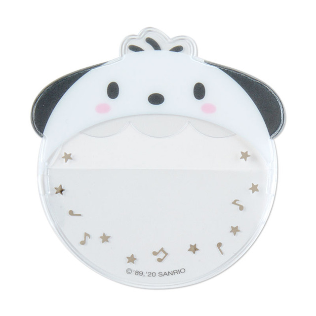 「缶バッジカバー3枚入り（全6種）」ポチャッコ・605円（税込）（C）’76,’79,’89,’96,’01,’05,’20 SANRIO 著作（株）サンリオ