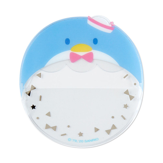 「缶バッジカバー3枚入り（全6種）」タキシードサム・605円（税込）（C）’76,’79,’89,’96,’01,’05,’20 SANRIO 著作（株）サンリオ