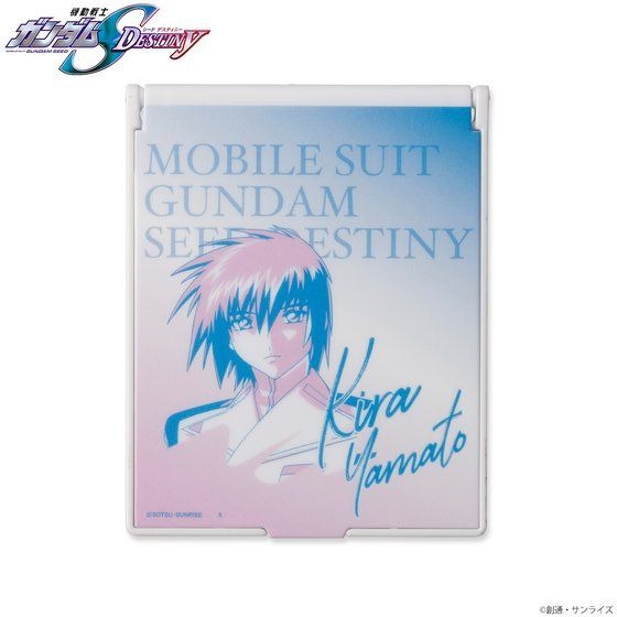「機動戦士ガンダムSEED DESTINY トライカラーアイテム スタンドミラー」1,650円（税込）（C）創通・サンライズ