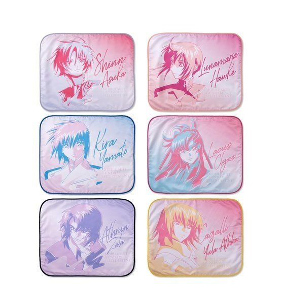 「機動戦士ガンダムSEED DESTINY トライカラーアイテム ブランケット」3,960円（税込）（C）創通・サンライズ