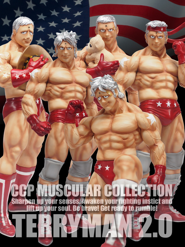 「CCP Muscular Collection NO.56 テリーマン 2.0 Ver.」原作カラー（C）ゆでたまご