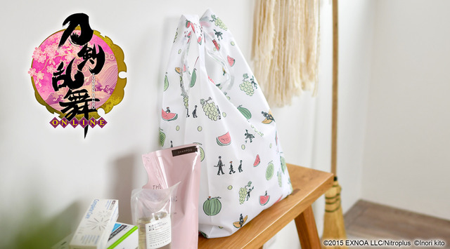 「エコバッグ」明石国行・蛍丸・愛染国俊 2,300円（税抜）（C）2015 EXNOA LLC/Nitroplus