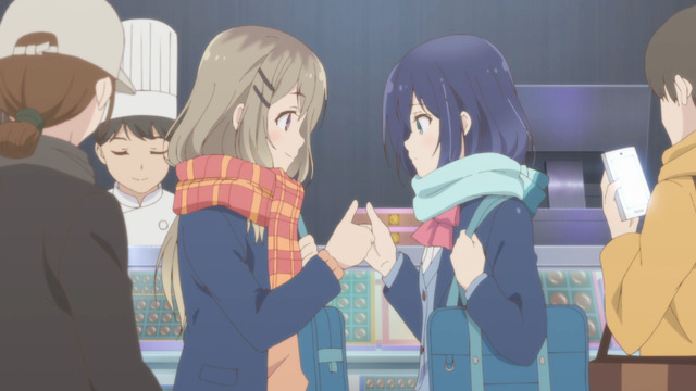 『安達としまむら』第9話先行カット（C）2019 入間人間/KADOKAWA/安達としまむら製作委員会