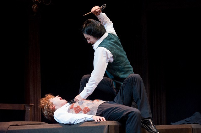 上・松本慎也、下・久保優二　原作＝萩尾望都　小学館文庫 （C）萩尾望都