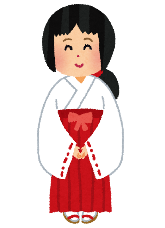 「巫女・神主キャラといえば？」