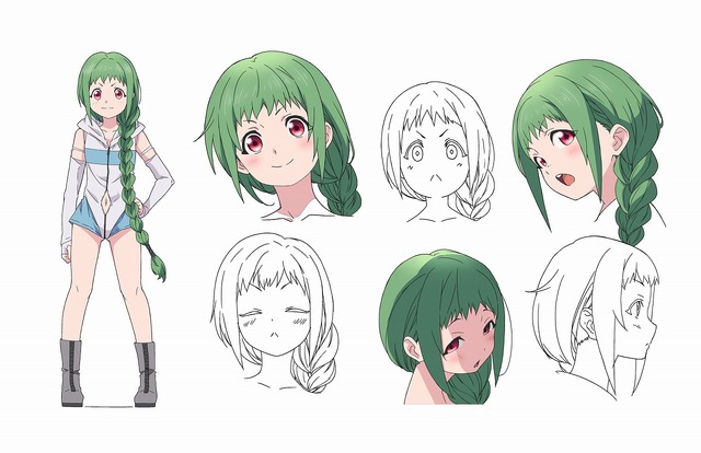 『終末のハーレム』山田翠（C）LINK・宵野コタロー／集英社・終末のハーレム製作委員会