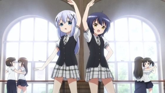 『ご注文はうさぎですか？ BLOOM』場面カット(C) Koi・芳文社／ご注文はBLOOM製作委員会ですか？