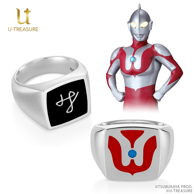 「ウルトラマン」インプレッションリング19,800円（税込み）（C）TSUBURAYA PROD.（C）U-TREASURE