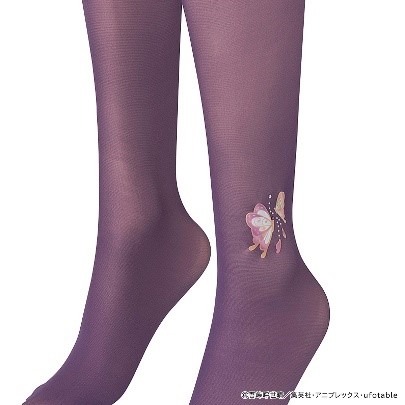 鬼滅の刃×ANNA SUI　タイツ　胡蝶姉妹　2,640円(税込)（C）吾峠呼世晴／集英社・アニプレックス・ufotable