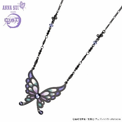 鬼滅の刃×ANNA SUI　ネックレス　胡蝶しのぶ　14,300円(税込)（C）吾峠呼世晴／集英社・アニプレックス・ufotable