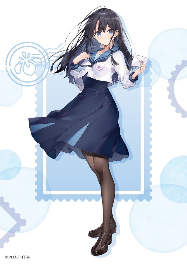 『Princess Letter(s)! フロムアイドル』水茎あやめ（キャラクターデザイン：necomi）（C）フロムアイドル