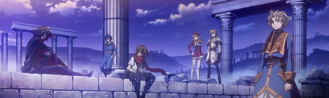 『コードギアスGenesic Re;CODE』主人公並び（C）SUNRISE/PROJECT Z-GEASS Character Design （C）2006-2021 CLAMP・ST（C）SUNRISE/PROJECT G-GEASS Character Design （C）2006-2021 CLAMP・ST