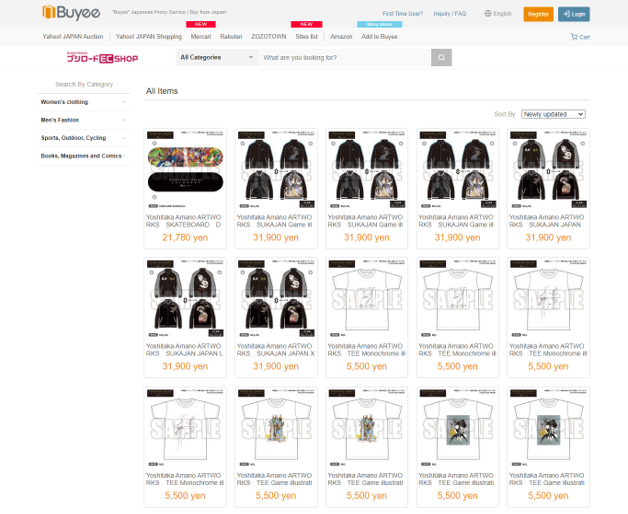 「Buyee」×「ブシロード EC SHOP」