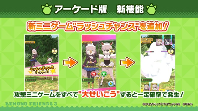 『けものフレンズ3 わくわくドキドキ探検レポート』#8.0（C）けものフレンズプロジェクト2G （C）SEGA