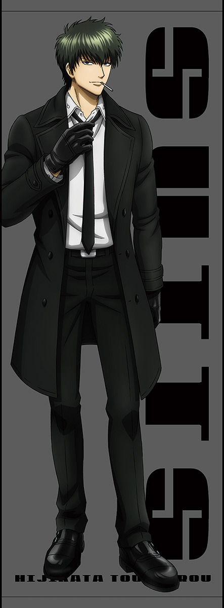 「土方十四郎 スーツVer.スポーツタオル」2,800円（税抜）（C）空知英秋／集英社・テレビ東京・電通・BNP・アニプレックス