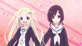 サウンドドラマムービーイラスト（C）浜弓場 双・芳文社／ハナヤマタ製作委員会