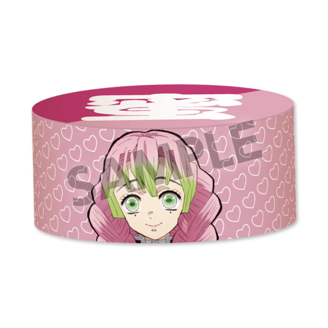 「鬼滅の刃 だるま落としクッション」甘露寺蜜璃 価格：各3,500円＋税（C）吾峠呼世晴／集英社・アニプレックス・ufotable