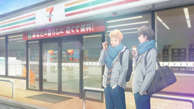 セブンイレブン オリジナルアニメCM「ときめきは、すぐそばに。」編 場面カット